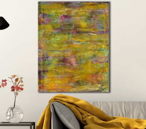 Distorted Pond (Iridescent Garden)(2022)