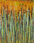 Hazel Sky (Glowing Grass)(2022) / 16 x 20 inches / Nestor Toro