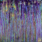 Endless Secret Night (2022) / 30 X 30 INCHES