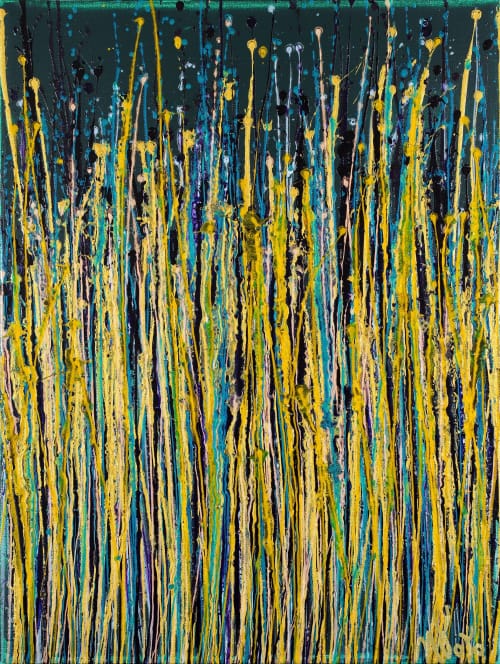 Ultra Radiant Forest Spectra (2023) / 18X24 inches