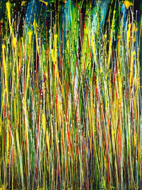 Turning to Gold (Vertical Spectra) 2 (2023) / NESTOR TORO