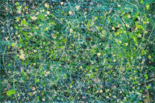 Tangled Up In Green 2 (2023) / 36 x 24 inches / Nestor Toro