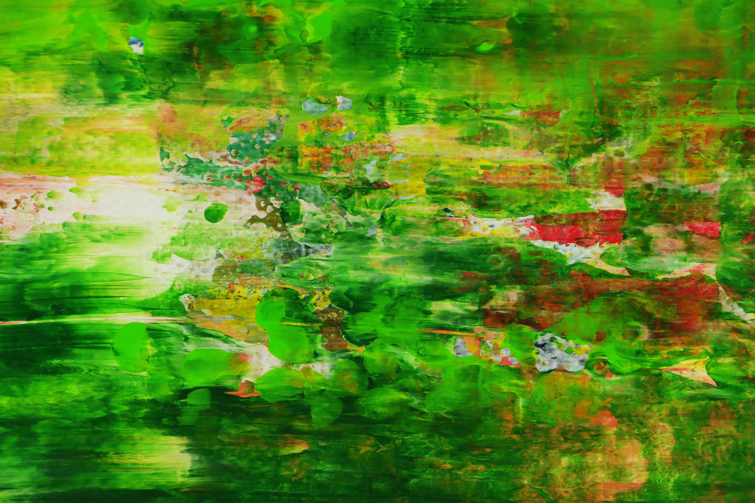 DETAIL / A Forest Song (New Beginnings) / 36x48 inches / 2023