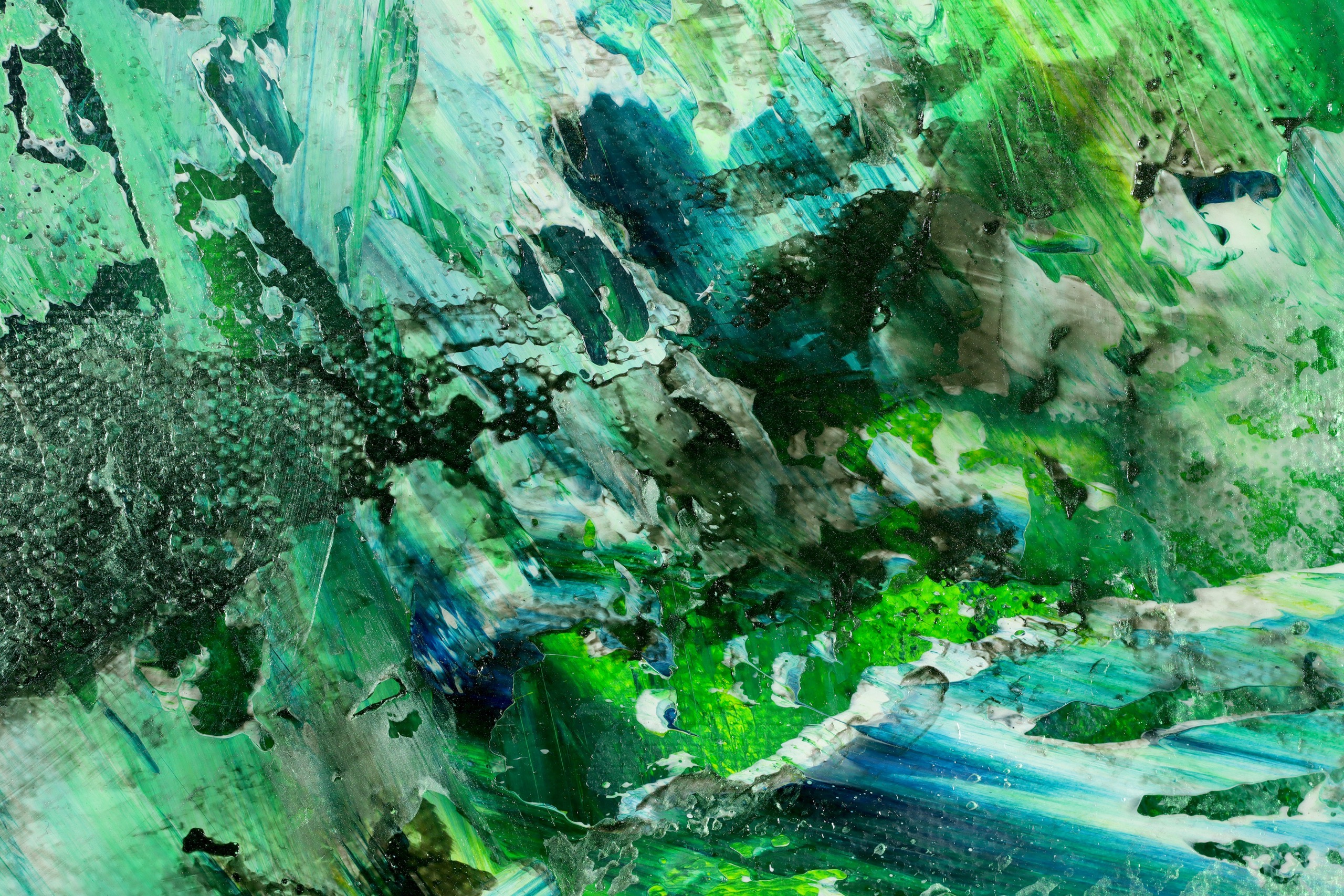 DETAIL | Dense Secrecy (In the Forest) | 48 X 36 inches | 2023