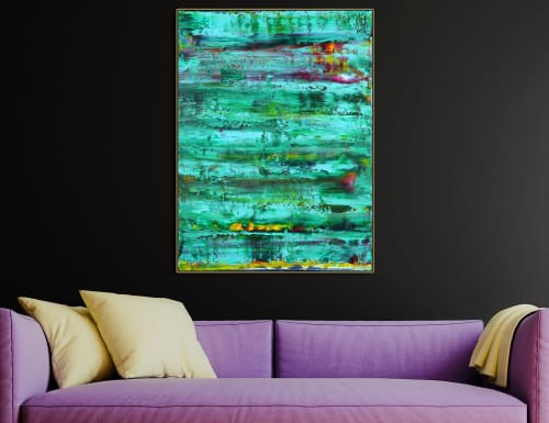 A Forest Song (Circle of seasons) | 30 x 40 inches | 2023 | Nestor Toro