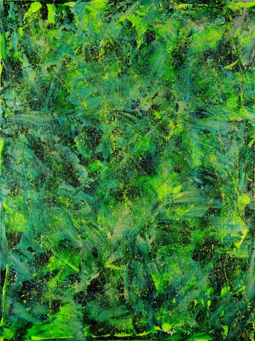 Ever Changing Green | 30 X 40 inches | 2023 | Nestor Toro
