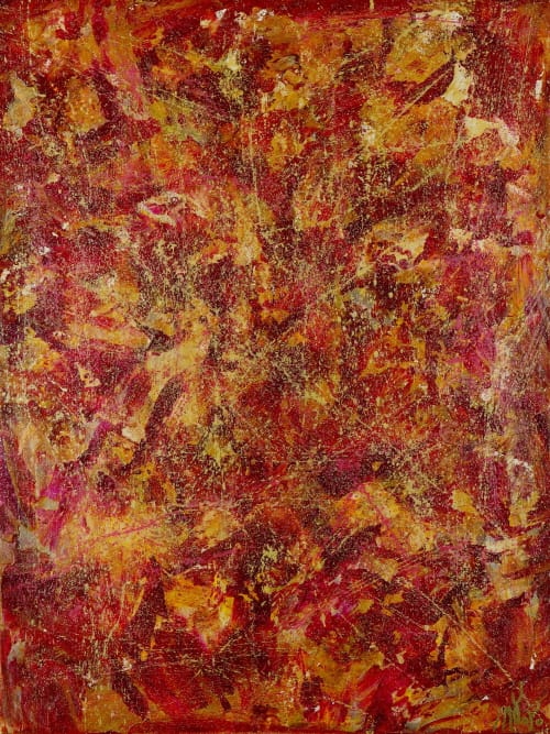 Fire From Within (2023) | 30 x 40 inches | Nestor Toro
