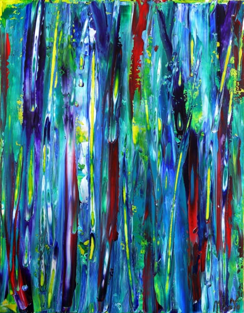 A Coastal Song / 22 x 28 inches / Ready to hang