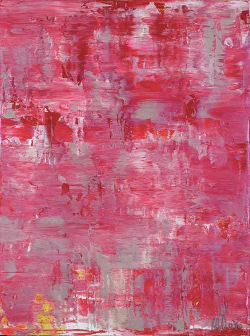 Somewhere in between pink and purple (2024) / 18x24 inches