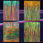 Here are 4 paintings recently sold via Singulart online gallery - thank you!
