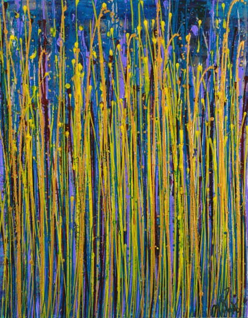 Truth Garden 1 (Leaning Right) / 22X28 inches / 2024