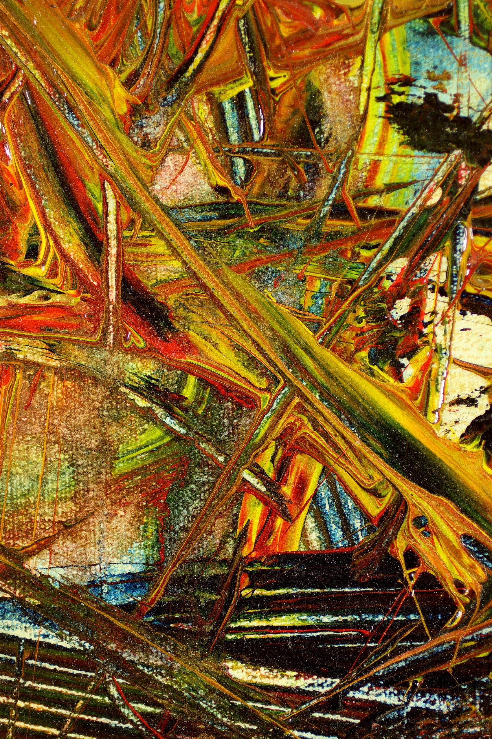 Detail of the work Dragon's Aquarium (2009)
