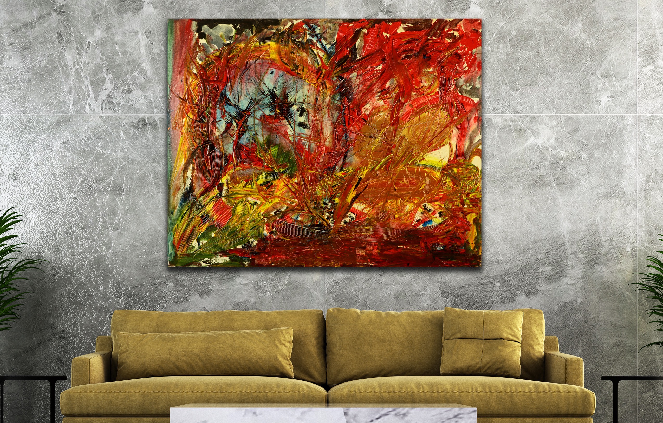 Dragon's Aquarium makes a Bold statement work in any room