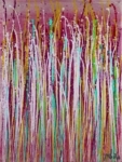 Blush Cascade / 24x28 in / 2026